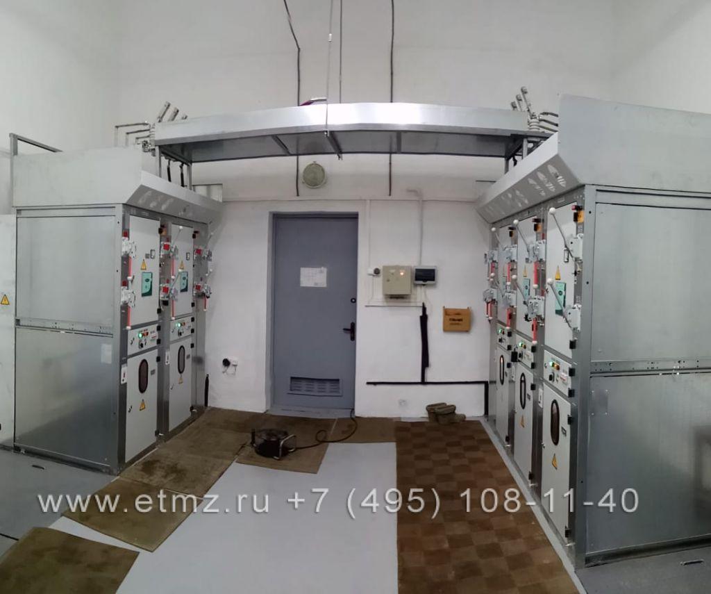 Монтаж ячеек КСО и КРУ
