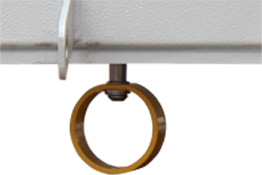 Кольцо ручного отключения и индикатор положения выключателя